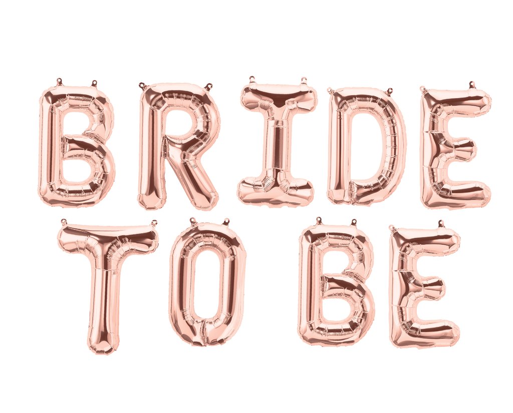 Ring 16 Rose gold letter  Silver Gold balloon word Balloon Banner  cheers  mylar balloons  Hen Engaged I Do Mrs Bridal Shower BRIDE TO BE