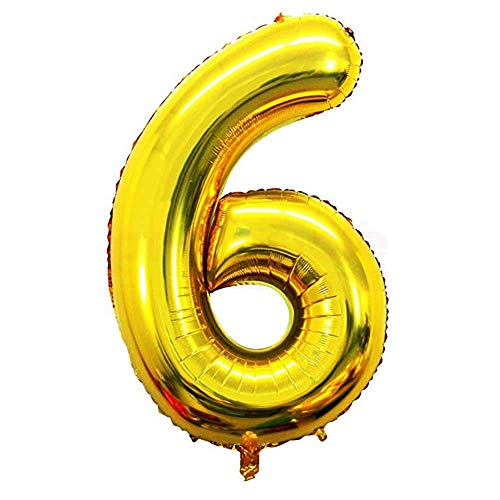 Golden-Number-6-Foil-Balloon