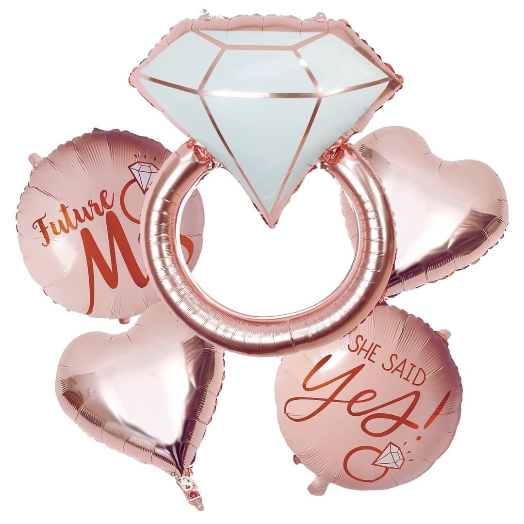 Bride to be ring balloon