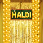 haldi and mehndi decoration